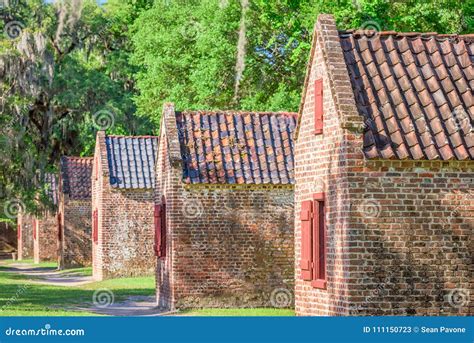 Old Southern Plantation Homes Stock Image - Image of landmark, carolina ...