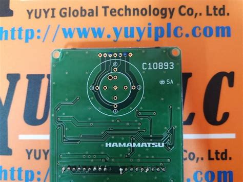 HAMAMATSU C10893 CIRCUIT BOARD - 裕益科技自動化設備可程式編碼器PLC分散式控制系統DCS