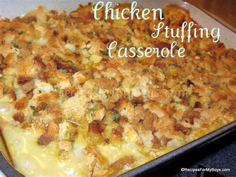 The top 24 Ideas About Stove top Stuffing Chicken Casserole with Broccoli - Best Recipes Ideas ...