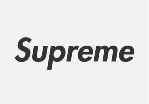 Supreme Font - Dafont101