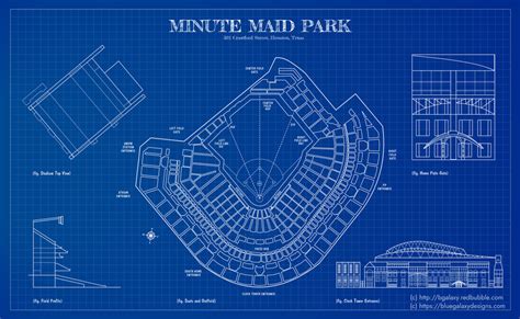 Minute Maid Park (Blueprint) : r/Astros