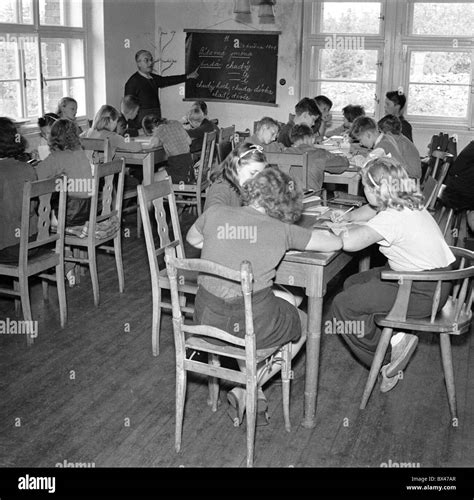 Czechoslovakia - 1949. During school year children from cities or polluted undustrial areas ...