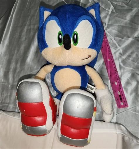 Sonic The Hedgehog 2001 SOAP SHOES SONIC Plush TAGGED Sonic Adventure ...