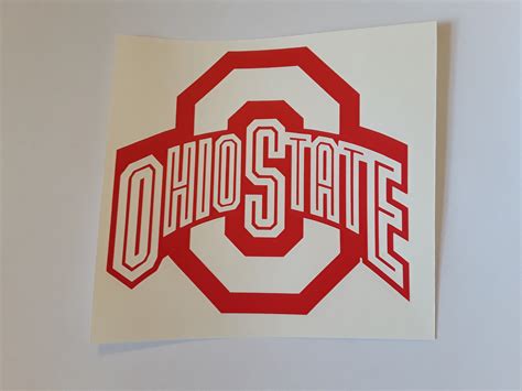 Ohio state buckeyes decal buckeyes sticker osu cornhole | Etsy