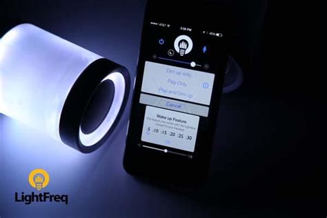 LightFreq Smart Light Bulb with Built-In Bluetooth Speaker | Gadgetsin