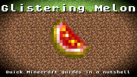 How To Make Glistering Melon - Asking List