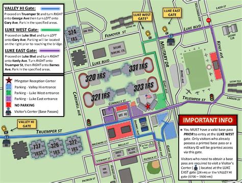 Lackland Afb Gate Map