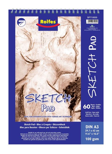 Rolfes Sketch Pads - 100g A3 | Shop Today. Get it Tomorrow! | takealot.com