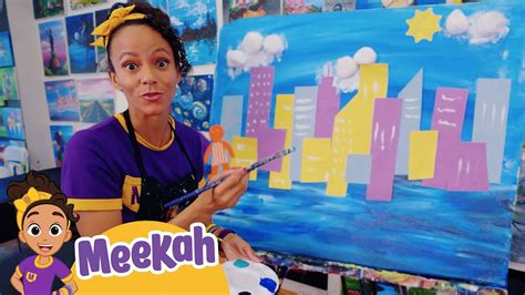 NEW! Meekah Creates Art at The Paint Place | Educational Videos for ...