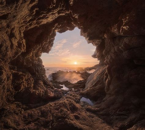 Sea Cave - | Sea cave, Wallpaper earth, Beautiful landscapes