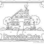 Draw So Cute Girl Coloring Pages - Free Printable Coloring Pages