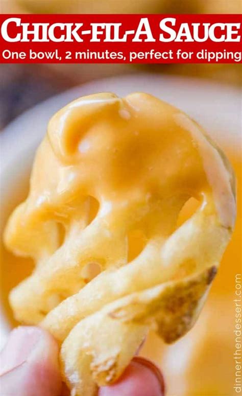 Chick-fil-A Sauce (Copycat) - Dinner, then Dessert