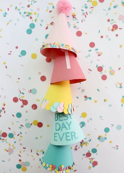 DIY Paper Party Hats | LoveCrafts