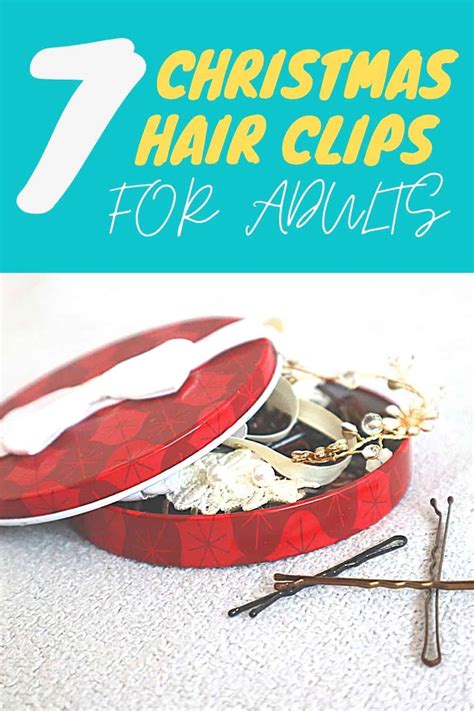 7 Fashionable Christmas Hair clips for adults to get this year