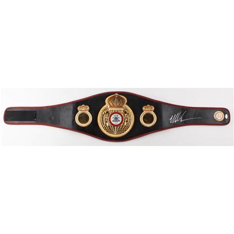 Mike Tyson Signed WBA Heavyweight Championship Belt (JSA COA) | Pristine Auction