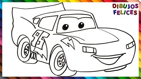 Cómo dibujar a Rayo McQueen de Cars ⚡🏎️ - YouTube