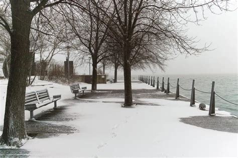 Toronto Harbourfront Winter Storm - 100 Travel Stories