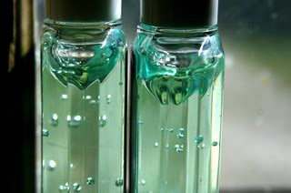 hand sanitizer | The bubbles in these bottles were interesti… | Flickr