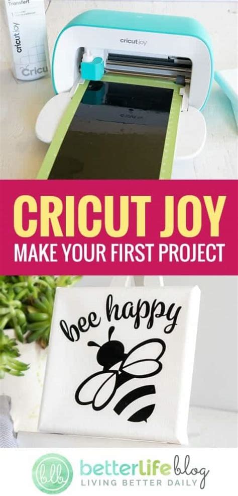 Make Your First Cricut Joy Project! – Better Life Blog