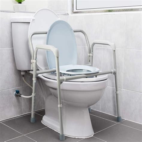 Generic OasisSpace Bariatric Bedside Commode 650lb - Folding 3 in 1 Toilet Seat Chair - Portable ...