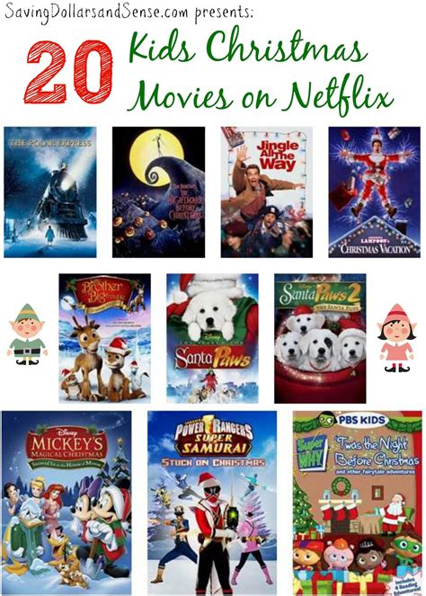 Top 20 Kids Christmas Movies on Netflix - Saving Dollars & Sense