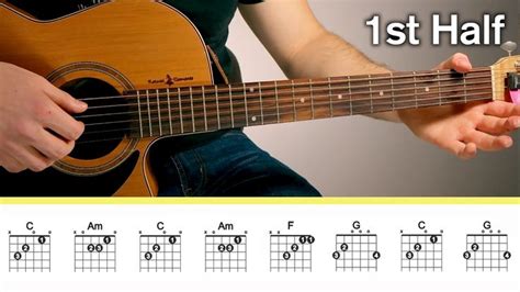 Hallelujah Fingerstyle Guitar Lesson (Tutorial) For Beginners | Guitar ...