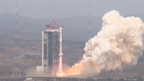 China launches satellite for space environment study - CGTN