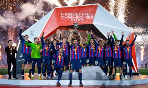 Barcelona es campeón de la Supercopa de España 2023