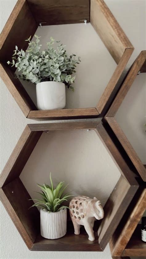 Hexagon shelves – Artofit