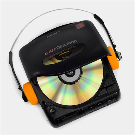 Sony Car Discman D-802K Portable CD Player With Carrying Case