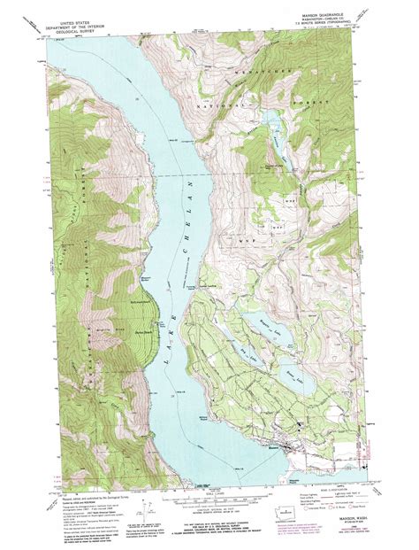 Manson topographic map, WA - USGS Topo Quad 47120h2