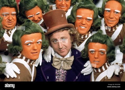 GENE WILDER, WILLY WONKA and THE CHOCOLATE FACTORY, 1971 Stock Photo ...