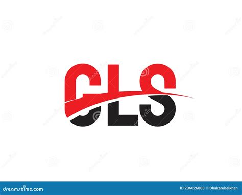 GLS Letter Initial Logo Design Vector Illustration Stock Vector - Illustration of background ...