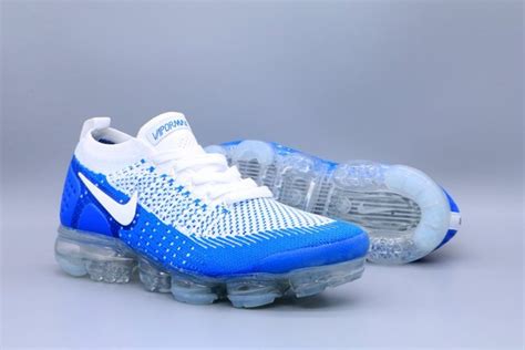 Nike Air VaporMax Flyknit 2.0 White/Racer Blue - FavSole.com