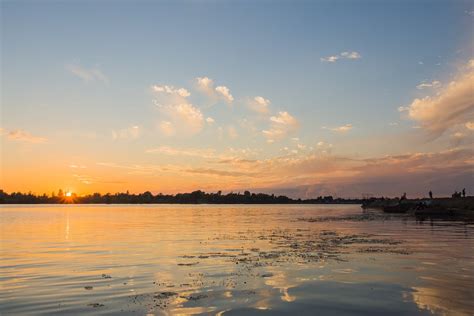 Free stock photo of port, sunset