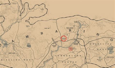 Jack Hall Gang Treasure Map Location Red Dead Redemption 2 - Your Games ...