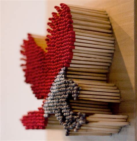 Art Created Using Matches