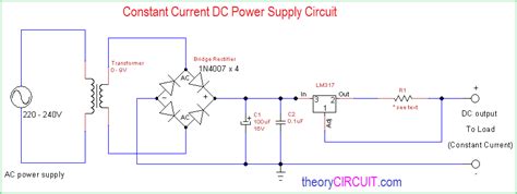 constant current dc power supply circuit - theoryCIRCUIT - Do It ...