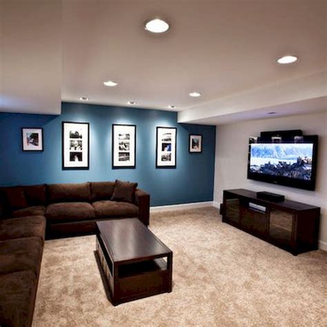 50+ Inspired Living Room Paint Color Ideas | Basement wall colors, Living room colors, Basement ...