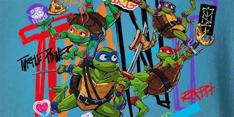 TEENAGE MUTANT NINJA TURTLES: MUTANT MAYHEM Merch Reveals New Details About Each Turtle