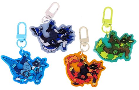 Prototypes 3" Keychains | CorgiBeans