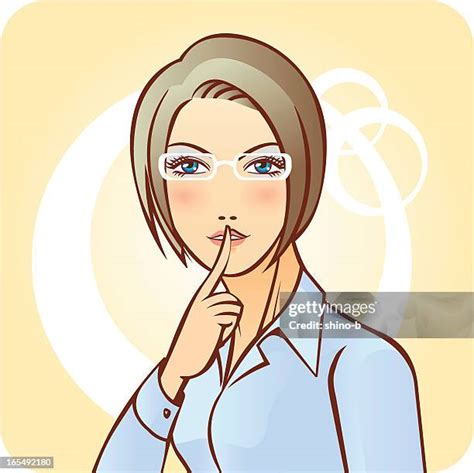 117 Be Quiet Cartoon Stock Photos, High-Res Pictures, and Images - Getty Images