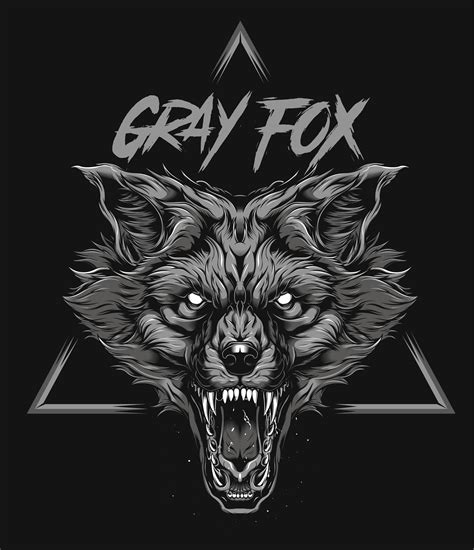 Gray Fox T-shirt Designs on Behance