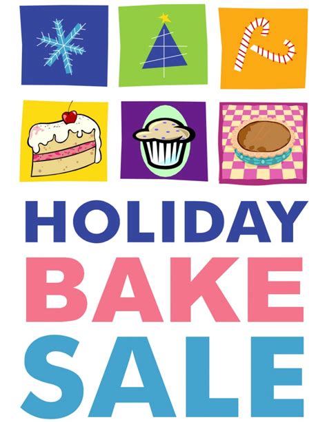 Holiday Bake Sale Flyer | Bake Sale Flyers – Free Flyer Designs