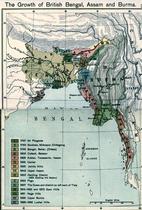 British Burma Map