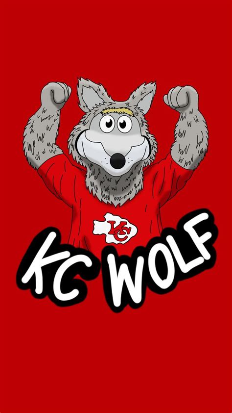 KC Wolf | Chiefs logo, Chiefs wallpaper, Kansas city chiefs logo