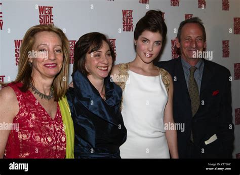 Josefina Scaglione and the Leonard Bernstein family Opening night After Party for the Broadway ...