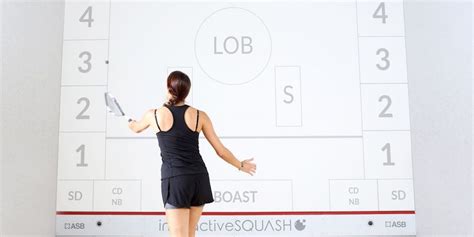 Squash Training 2.0 - revolutionising the training session - InteractiveSQUASH