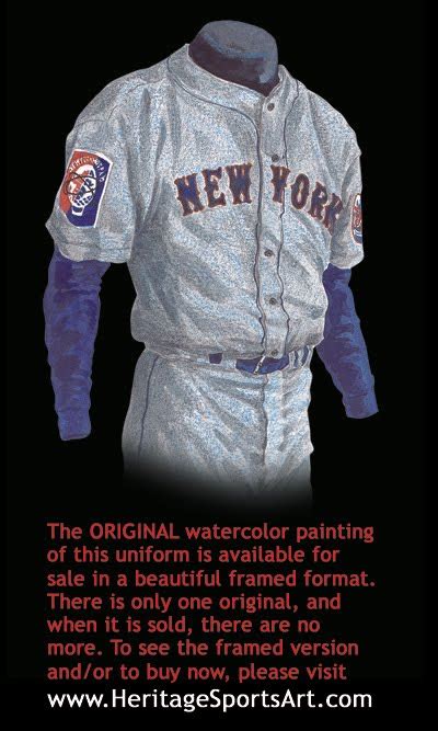 New York Mets Uniform and Team History | Heritage Uniforms and Jerseys ...