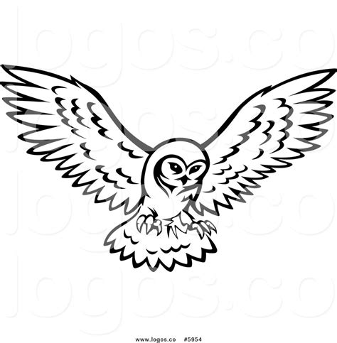 Flying Owl Clipart | Free download on ClipArtMag